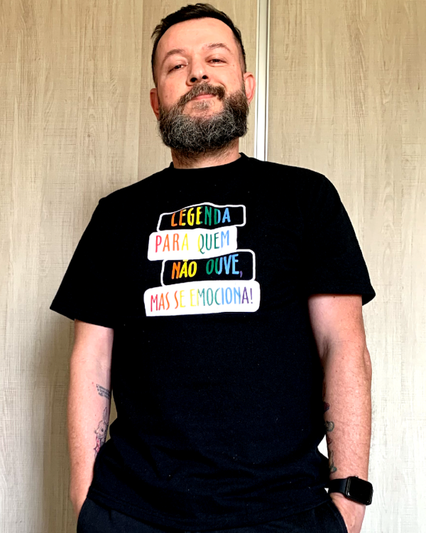 Básica preta LGBTQIA+ ecológica – Legenda Nacional