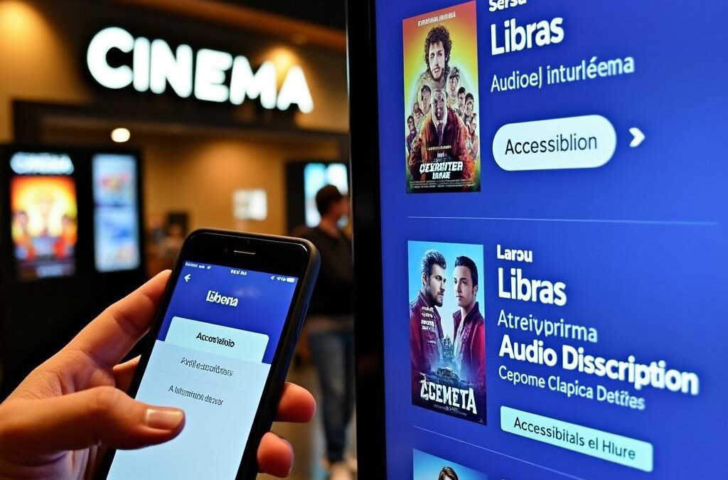 GRADE DE PROGRAMAÇÃO DE CINEMA INTERATIVA PARA AGENDAMENTO DE SESSÕES ACESSÍVEIS COM INTELIGÊNCIA ARTIFICIAL